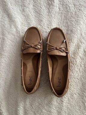 boc Tan/Brown Leather Moccasin Loafers